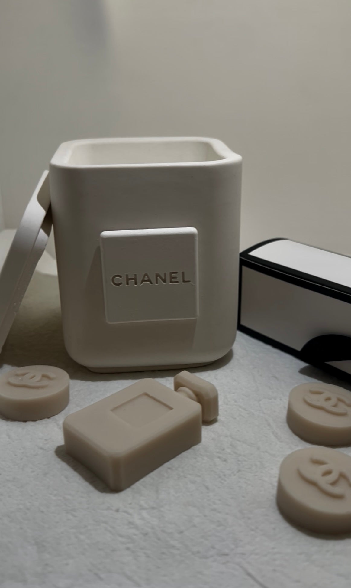 Σετ Πορσελάνινο Custom Δοχείο με Φυτικό Κερί και Wax Melts