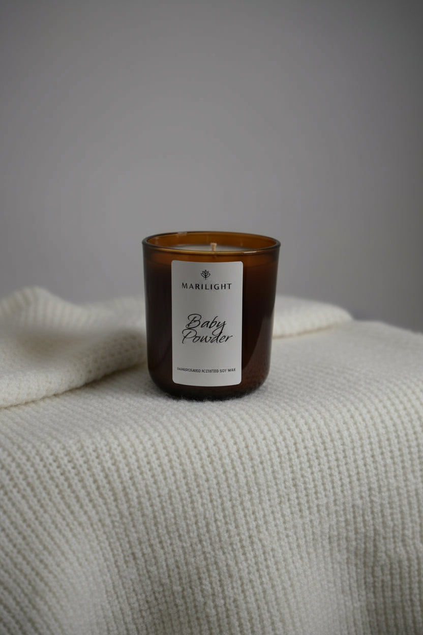 Αρωματικό Κερί Σόγιας Baby Powder