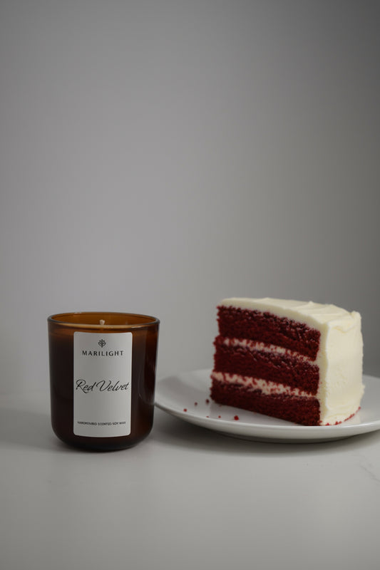 Αρωματικό Κερί Σόγιας Red Velvet
