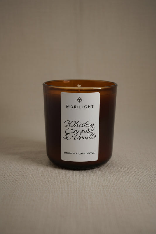 Αρωματικό Κερί Σόγιας Whiskey Caramel & Vanilla